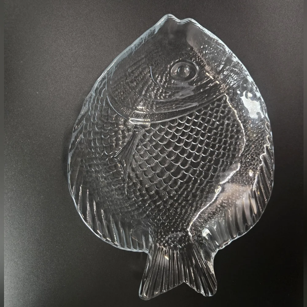 Pasabahce Marine Crystal Elegant Clear Fish-Shaped Glass